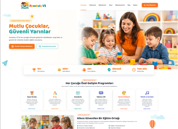 Anaokulu Web Paketi v1
