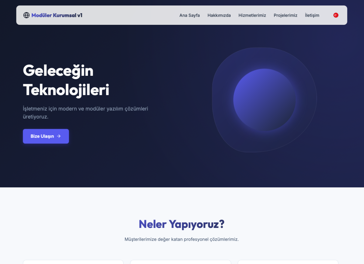 Kurumsal Web Paketi v1