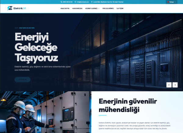 Elektrik Web Paketi v1