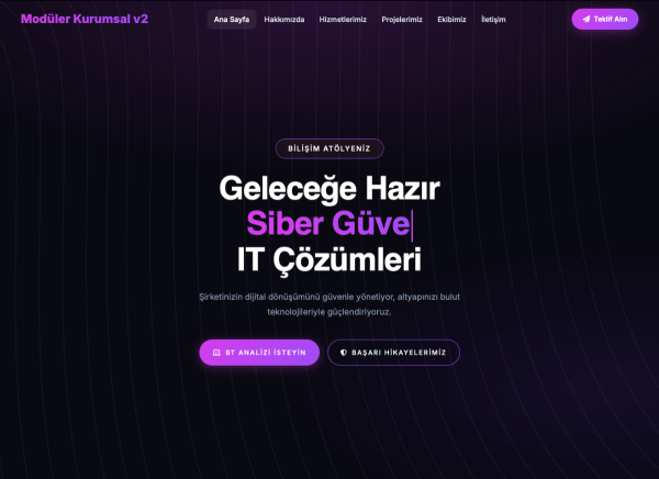 IT Firması Web Paketi v1