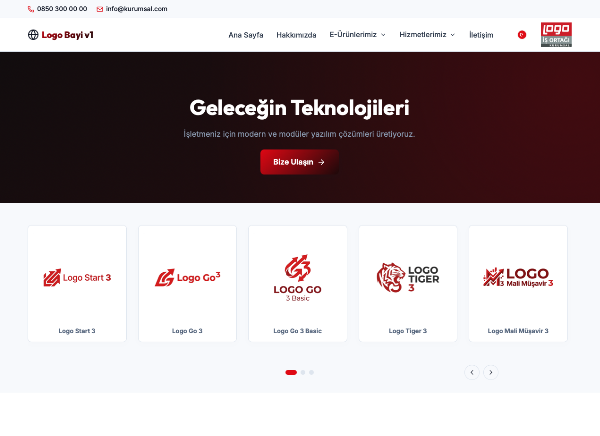 Logo İş Ortağı Web Paketi v1